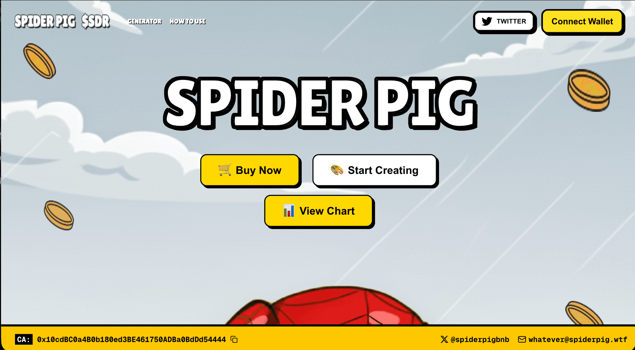 Spiderpig BNB: Meme Token Ecosystem